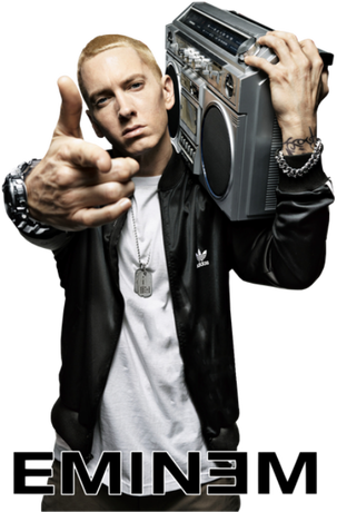 Nadruk Eminem - wzór 1 - Przód