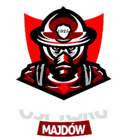 Nadruk Osp Majdów - v2 - Przód