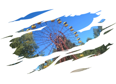 Nadruk Czarnobyl z Adventure Factory 4x4 - Tył