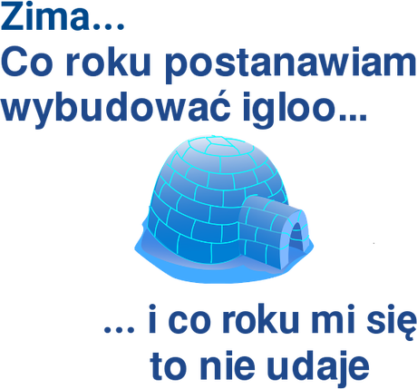 Nadruk igloo 2 - Przód