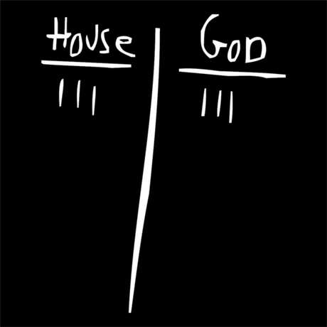 Nadruk House vs God - Przód