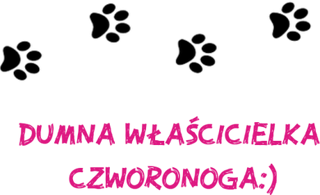 Nadruk DUMNA WŁAŚCICIELKA CZWORONOGA - Przód