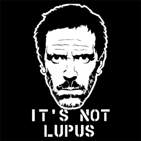 Nadruk It's Not Lupus - Przód