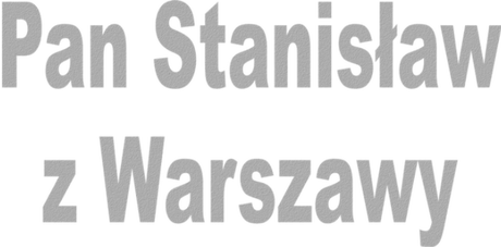 Nadruk Stanisław z Warszawy -  z nadrukiem - Przód