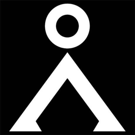 Nadruk Earth Symbol - Przód