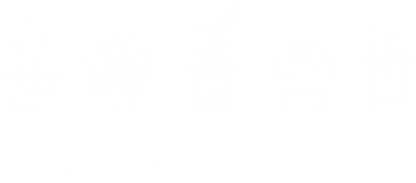 Nadruk plants are souls too - Przód