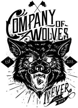 Nadruk Company od the Wolves - Przód