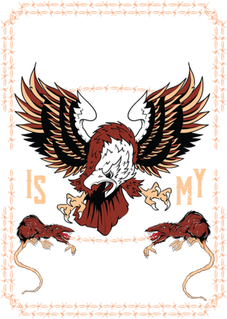 Nadruk Freedom is my goal - Przód