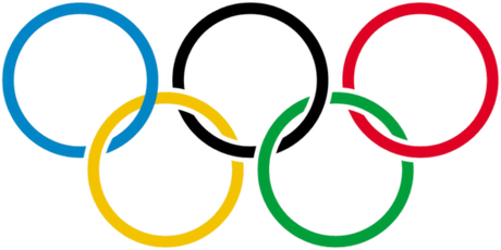 Nadruk Olimpiada - logo olimpijskie - Przód