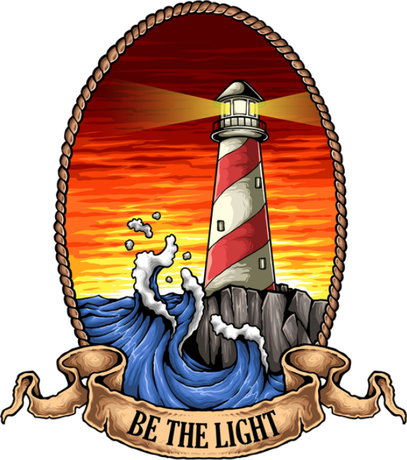 Nadruk Lighthouse - Przód
