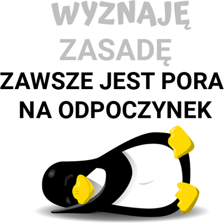 Nadruk WYZNAJĘ ZASADĘ 1 - Przód