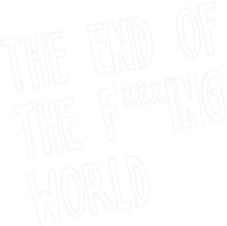 Nadruk End of the f *** ing world - Przód