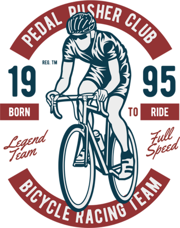 Nadruk Bicycle Racing Team - Przód