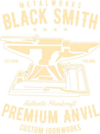 Nadruk Blacksmith - Przód