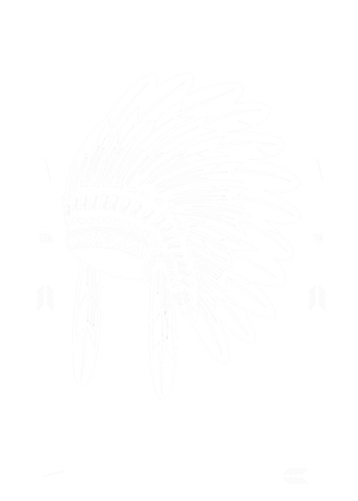 Nadruk Native Warrior - Przód