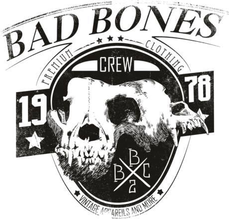 Nadruk Bad bones crew - Przód