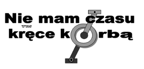 Nadruk Nie mam czasu.. - Przód