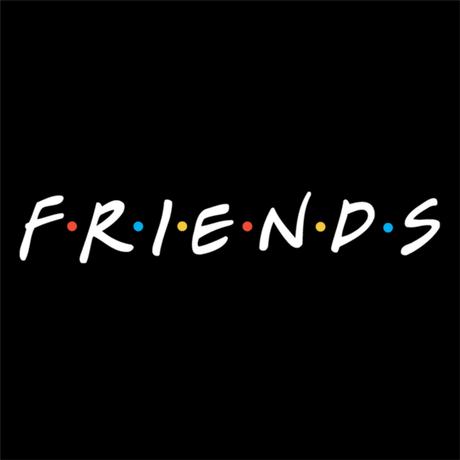 Nadruk Przyjaciele - Przód