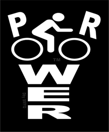 Nadruk Power Rower Grafika - Przód