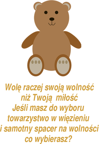 Nadruk wolę 55 - Przód