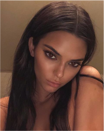 Nadruk Kendall Jenner - Przód