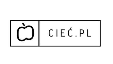 Nadruk Cieć.pl logo - Przód