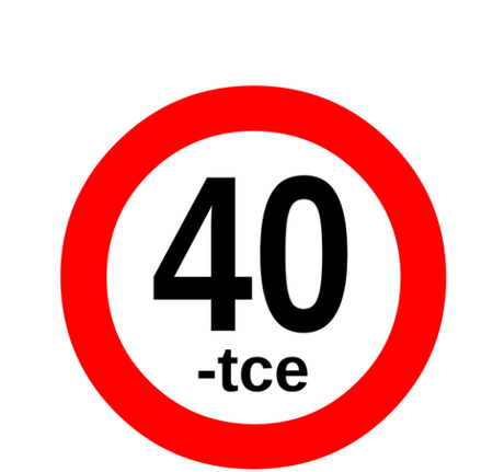 Nadruk Życie zaczyna się po 40-tce - prezent z okazji 40 urodzin - Przód