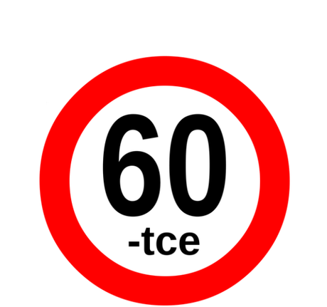 Nadruk Życie zaczyna się po 60-tce - prezent z okazji 60 urodzin - Przód