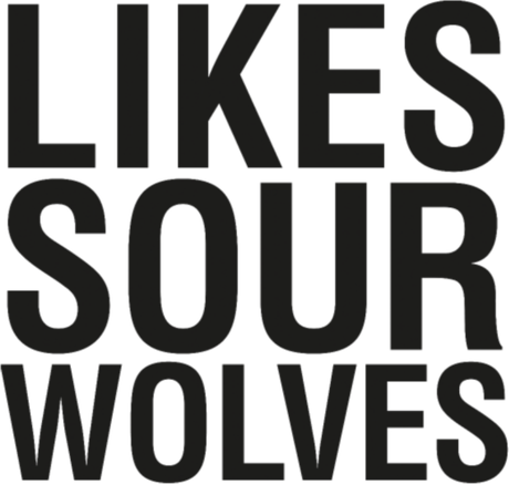 Nadruk Likes Sour Wolves - Przód