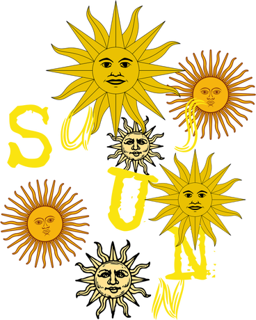 Nadruk SUN - Przód