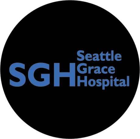 Nadruk Seattle Grace Hospital - Przód