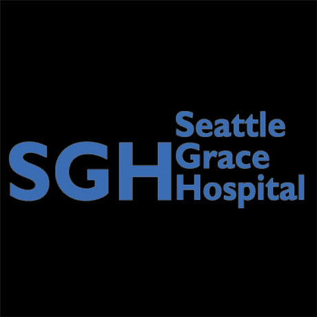 Nadruk Seattle Grace Hospital - Przód