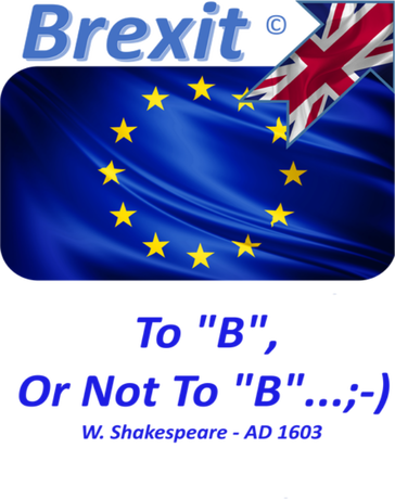 Nadruk FUNNY EU - BREXIT BY SHAKESPEARE - Przód