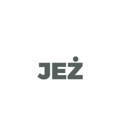 Nadruk JEŻ W FORMIE - Przód