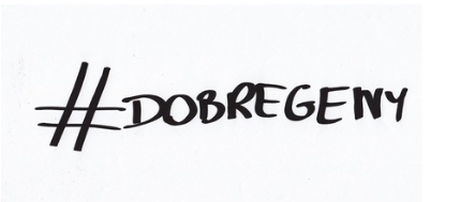 Nadruk #dobregeny - Przód