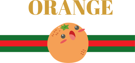 Nadruk ORANGE 2 - Przód