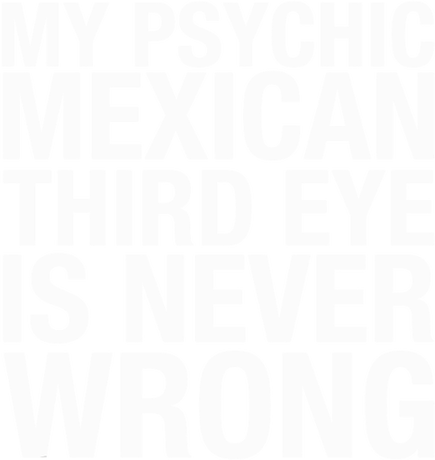 Nadruk Mexican Eye - Przód