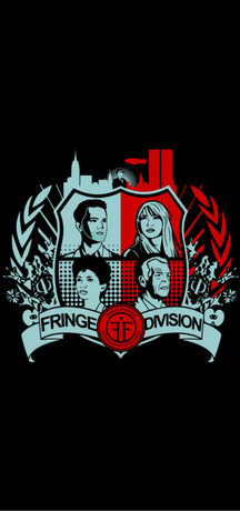 Nadruk Fringe Division - Przód
