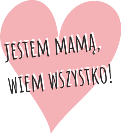 Nadruk Jestem mamą, wiem wszystko! - Przód