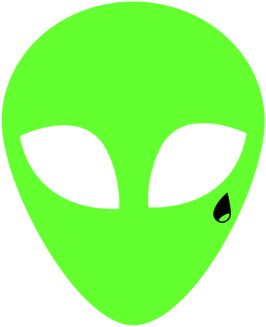 Nadruk Alien - Przód