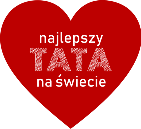 Nadruk Najlepszy tata - Przód