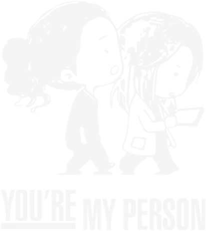 Nadruk You're My Person 5 - Przód