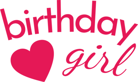 Nadruk birthday girl - Przód