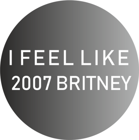 Nadruk 2007 Britney - Przód