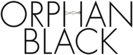 Nadruk Orphan Black Logo - Przód