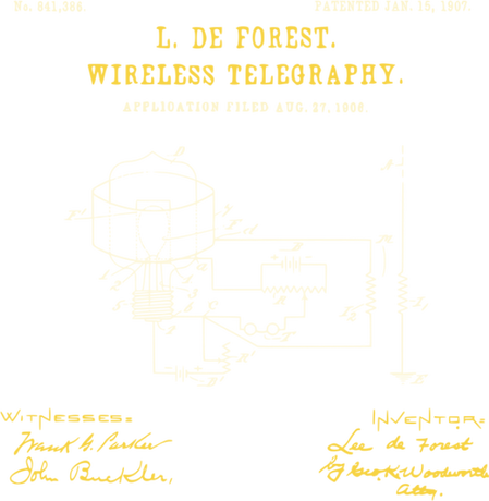 Nadruk de Forest (czerwony, cegła) - Przód