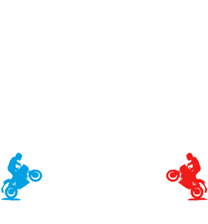 Nadruk Fuckin fast drive - nadruk 2 str. - Tył