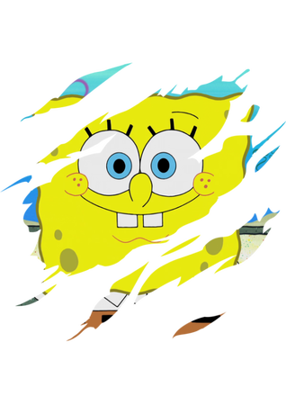 Nadruk Zaufaj Spongebowi - Przód