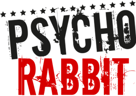 Nadruk Psycho rabbit - Lewy