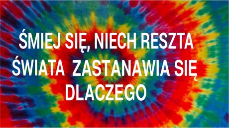 Nadruk ŚMIEJ SIE - Przód